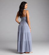 Breezy Like Me Sleeveless Ruffled Maxi Dress